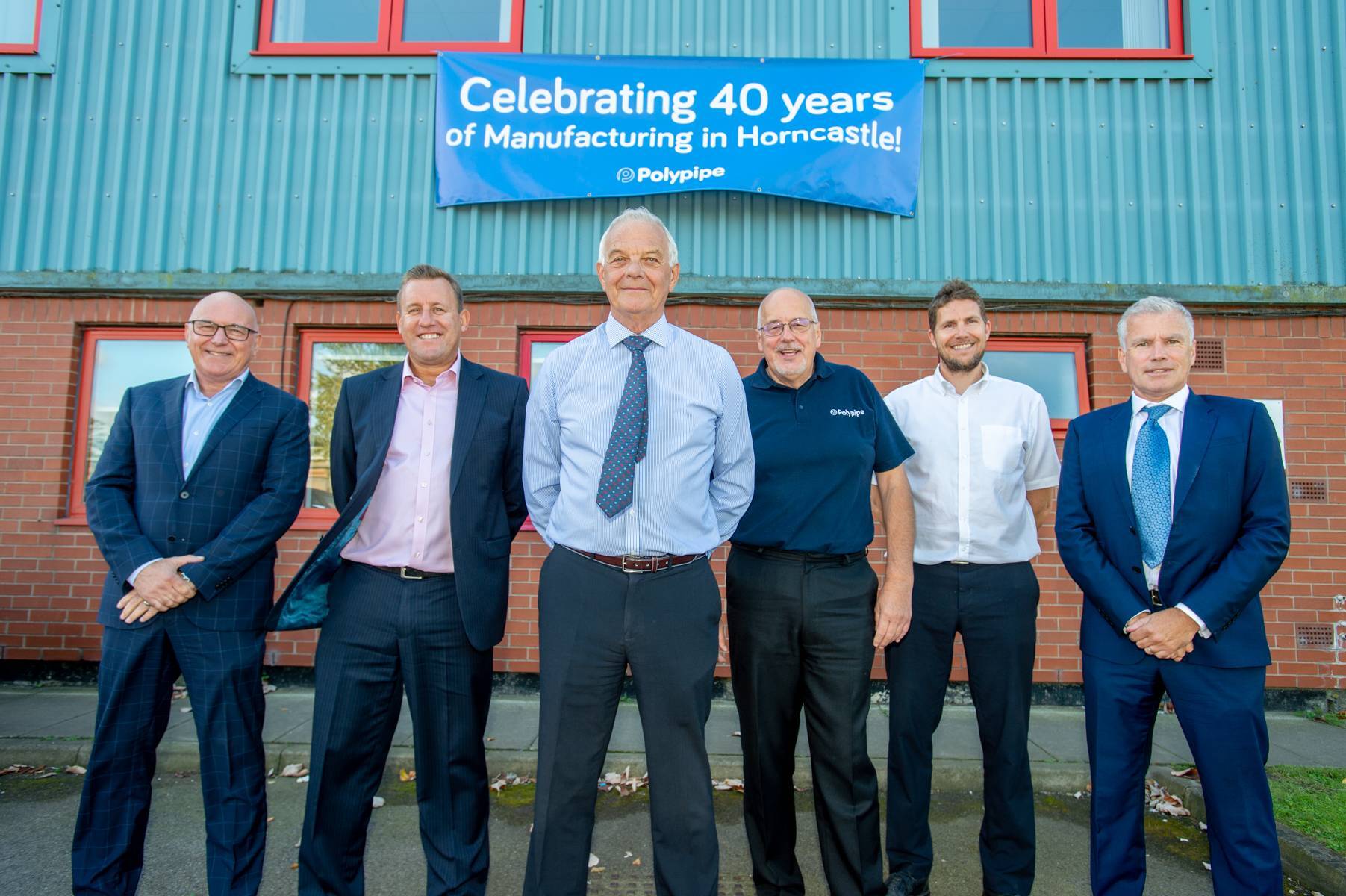 Polypipe celebrates 40 years of manufacturing at Horncastle