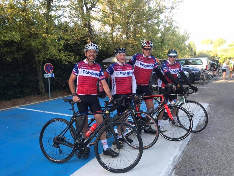 Team Polypipe take on the 2019 Mont Ventoux Challenge