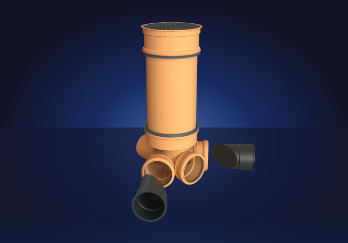 Introducing... the Polypipe UG550 110mm Shallow Access Chamber