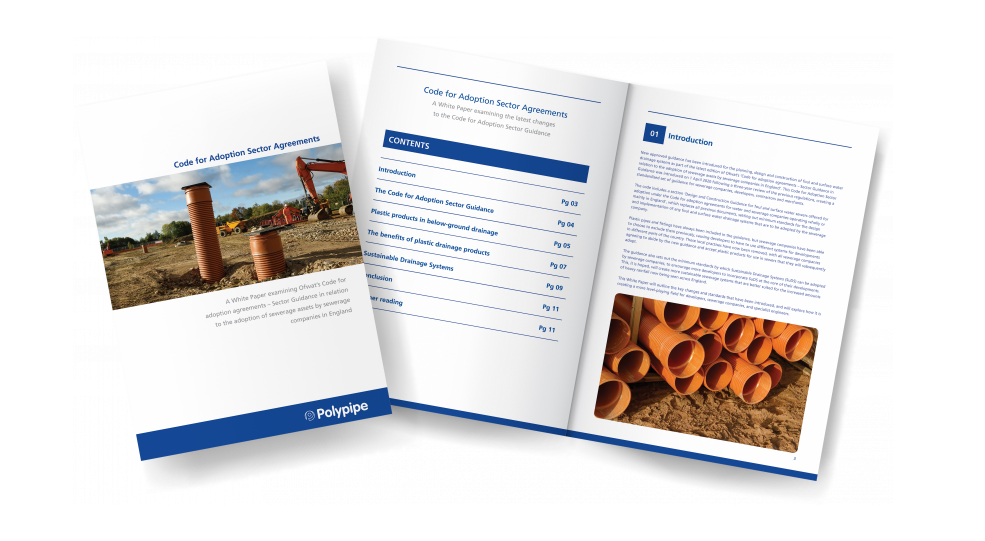 Polypipe Building Products provides further guidance on new Sewerage Sector Guidance