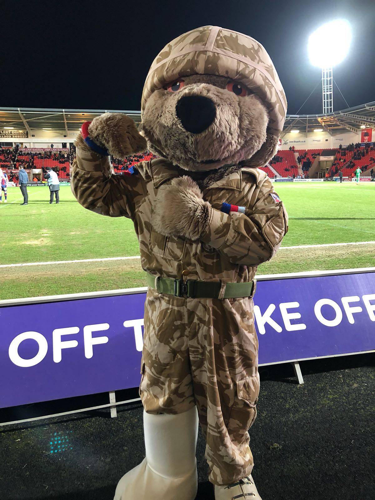 Polypipe supports Help for Heroes as Rovers record crucial win