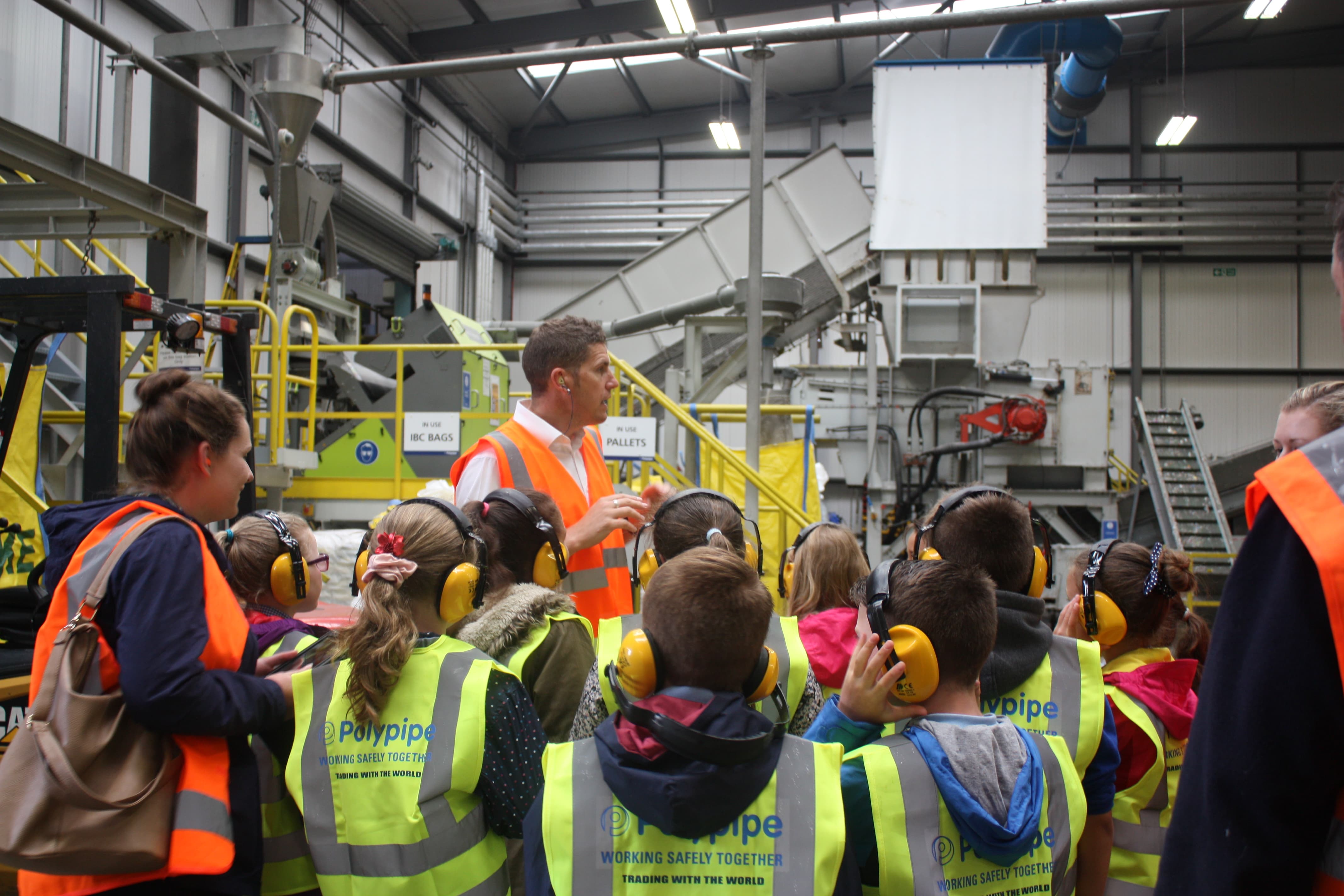 Polypipe demonstrates how plastic can be fantastic to Horncastle pupils