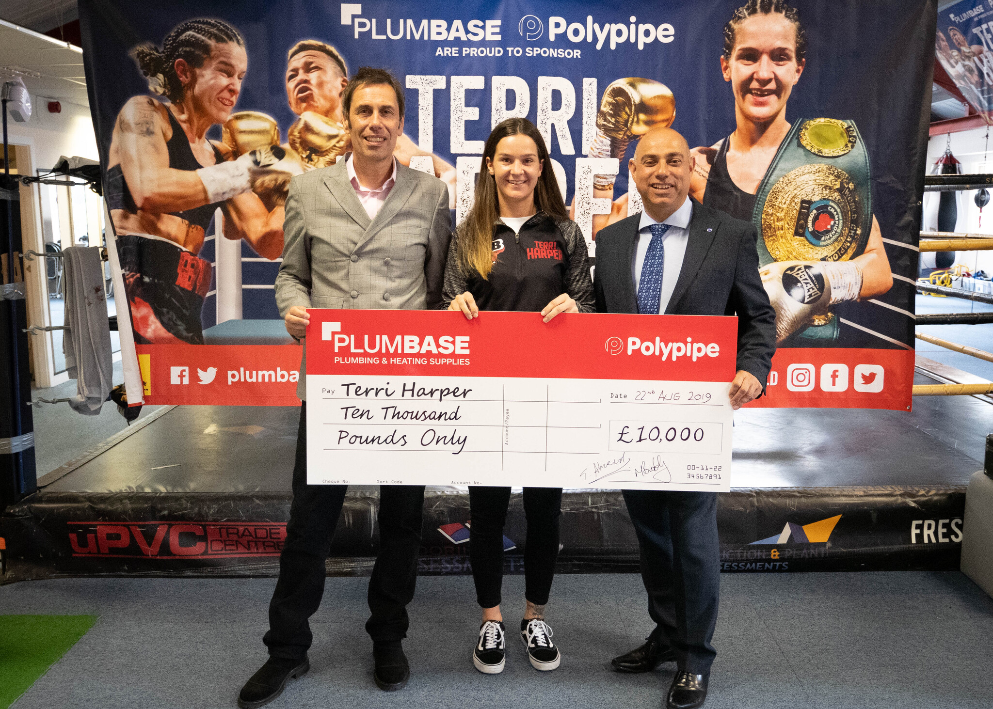 Polypipe sponsor British Boxing Rising Star with Plumbase