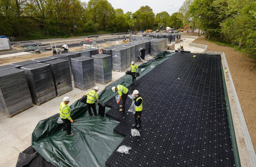 Polypipe Provides Sustainable Drainage Solution for Park and Ride Scheme