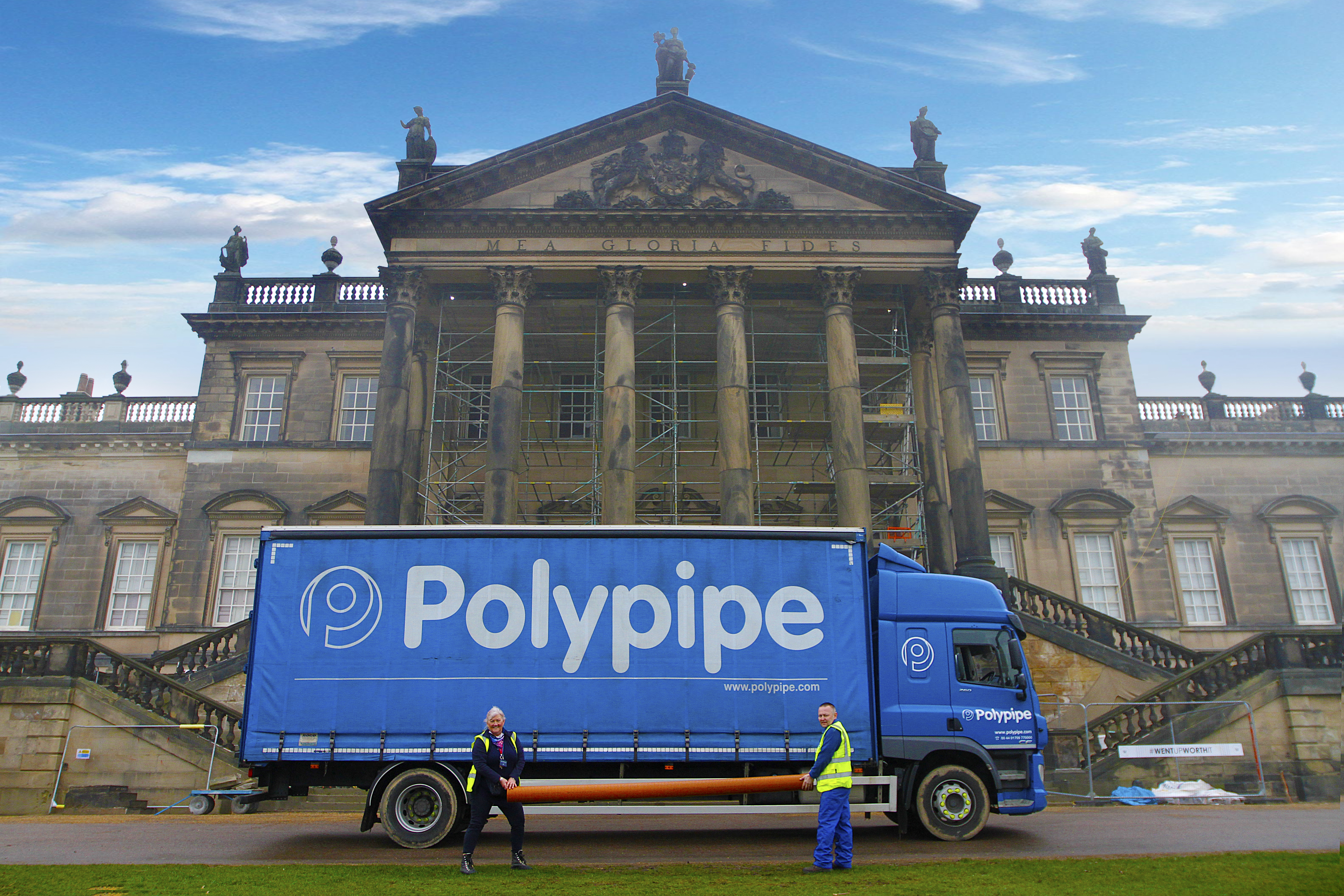 Polypipe helps stately home lay plans for greener future