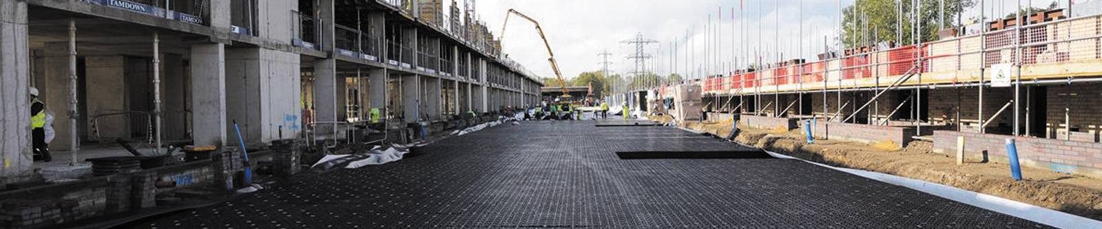 Polypipe supplies Permavoid for Walthamstow Stadium SuDS Solution
